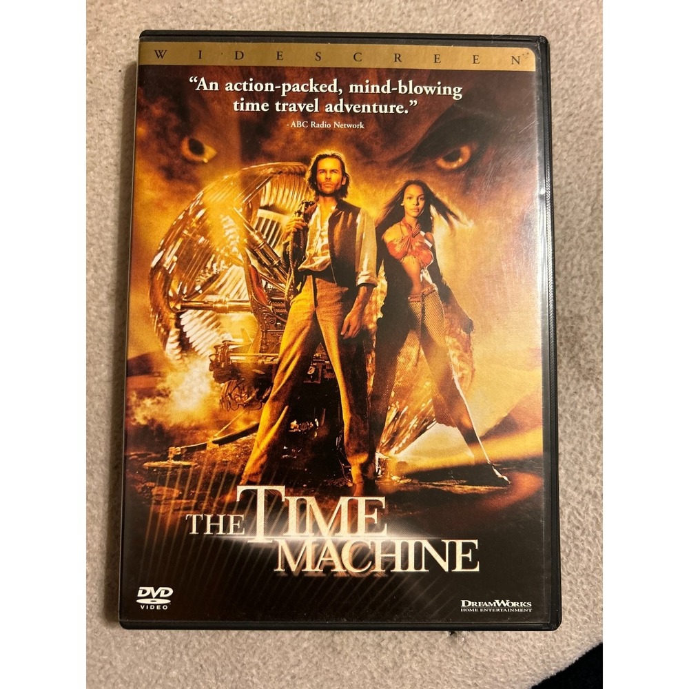 The Time Machine DVD 2002 Widescreen Guy Pearce Jeremy Irons Sci-Fi Adventure